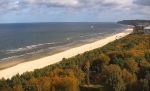 Веб камера Польши, пляж Мендзыздрое