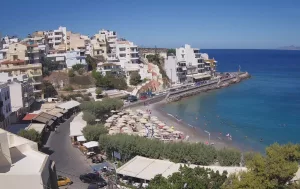 Веб-камера Греции, Айос-Николаос, Пляж Китроплатия