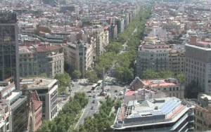 Веб камера Барселоны, проспект Диагональ