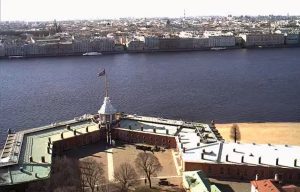 Веб камера Санкт-Петербурга, вид с Петропавловской крепости