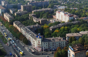 Веб камера Украины, Мариуполь, проспект Ленина