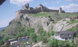 Веб камера Крыма, Судак, Генуэзская крепость