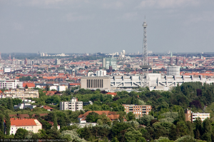 Телевизионная башня в Берлине в Германии