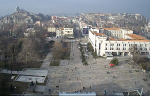 Веб камера Болгария, Пловдив, Центральная площадь
