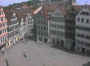 Веб-камера Германии, Тюбинген, Рыночная площадь
