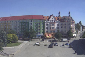 Веб камера Чехии, Крнов, главная площадь