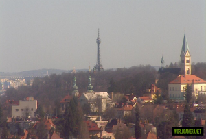 Веб камера Чехии, Прага, Петршин холм