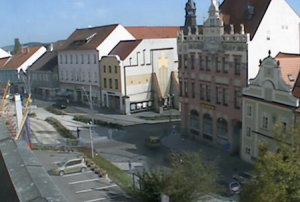 Веб камера Страконице, Главная площадь