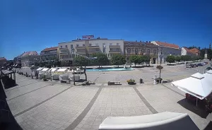 Веб-камера Хорватия, Дарувар, Площадь Короля Томислава