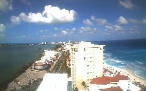 Веб камера Мексики, Канкун, панорама