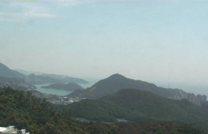 Веб камера Гонконга, район Абердин и аквапарк Ocean Park