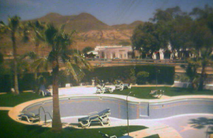 Веб камера Марокко, Агадир, бассейн отеля Agades