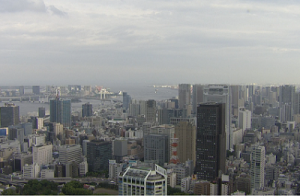 Веб камера Японии, Токио, панорама с ТВ вышки