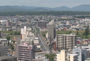 Веб камера Японии, Асахикава, панорама