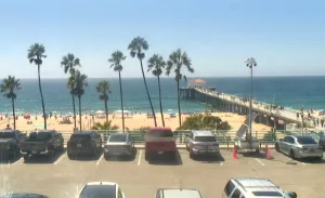 Веб камера Лос-Анджелеса, Пляж Манхэттен-Бич (Manhattan-Beach)
