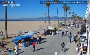 Веб камера Калифорния, пляж Венис-Бич