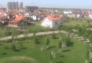 Веб камера Краснодара, экорайон «ЕВРОПЕЯ», Европа-Сити