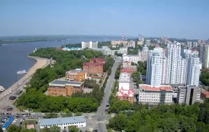 Веб камера Хабаровска, Набережная и панорама Хабаровска