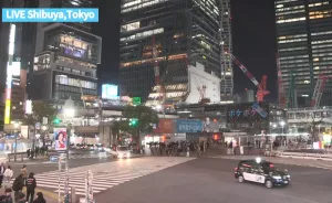 Веб-камера Токио, Перекрёсток Сибуя