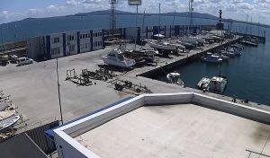 Веб камера Болгария, Бургас, пристань Яхт-клуба «Порт Бургас»