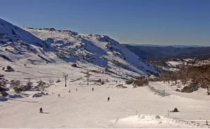 Веб камера Венгрия, горнолыжный курорт Матра, вид с горы Кекестето, камера 2