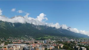 Веб камера Австрии, Тироль, Инсбрук, панорама