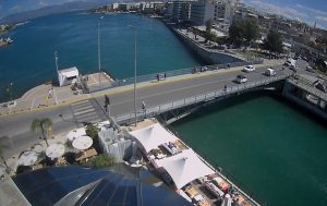Веб камера Греция, остров Эвбея, Халкида, Старый мост