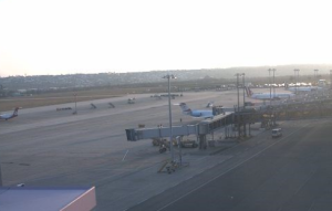 Стоянка самолетов в аэропорту Штутгарта
