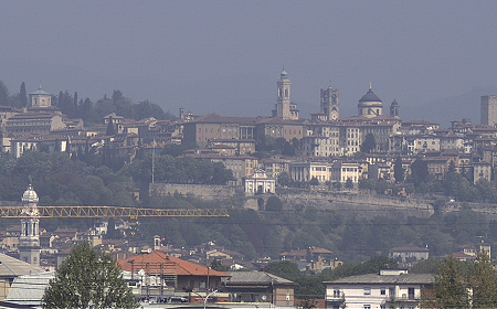 Панорама Орио-аль-Серио в Италии