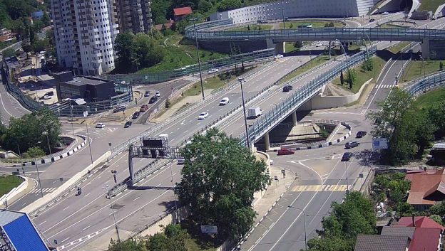 Автодорога «Обход Сочи» в микрорайоне Мамайка