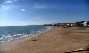 Веб камера Испания, Каталония, Калафель, побережье и пляж