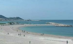 Веб камера Франция, Марсель, пляжи «Прадо»