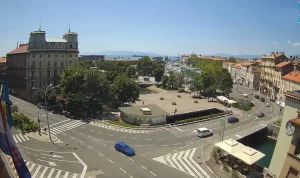 Веб камера Хорватия, Риека, Панорама