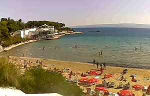 Веб камера Хорватия, Сплит, пляж Bacvice