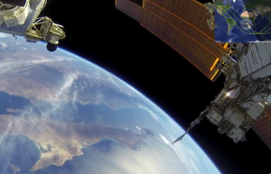 Веб камера Космос, земля с МКС