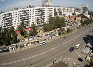 Веб камера Челябинска, Комсомольский проспект