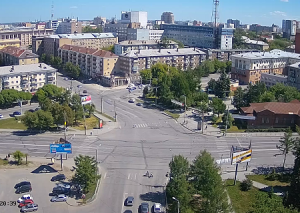 Веб камера Челябинска, панорама центра города