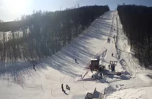 Веб-камера горнолыжный комплекс «Красная Глинка», Трасса №5