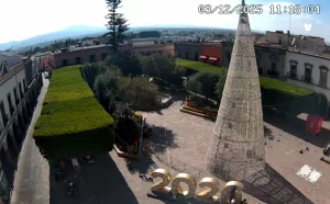 Веб-камера Мексики, Керетаро, Главная площадь