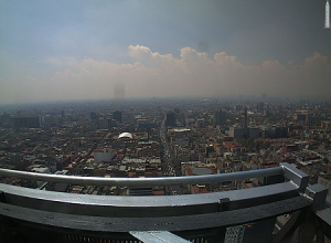 Веб камера Мексика, Мехико, панорама с Латиноамериканской башни, вид на юг