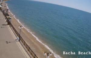 Веб камера Крыма, Севастополь, Кача, пляж