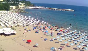 Веб камера Болгария, Китен, пляж Караагач