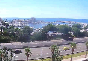 Веб камера Испания, остров Майорка, Пальма-де-Майорка, бухта Портиксоль