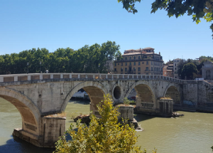 Веб камера Италия, Рим, мост Понте Систо (Ponte Sisto)