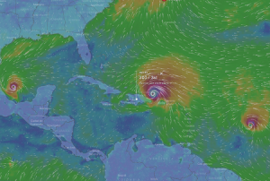 Погода над Карибским морем из космоса онлайн