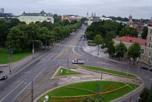 Веб камера Эстония, Таллин, вид из отеля Nordic Hotel Forum 4*