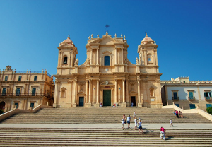 Кафедральный собор Ното на острове Сицилия