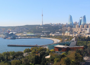 Веб камера Азербайджан, Баку, побережье с отеля Park Inn by Radisson 4*