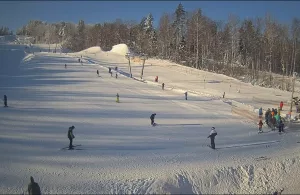 Веб-камера горнолыжный курорт «Красное озеро», Основной склон