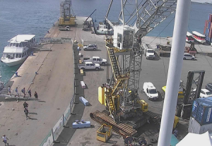 Веб камера Каймановы острова, Джорджтаун, морской порт, грузовой причал